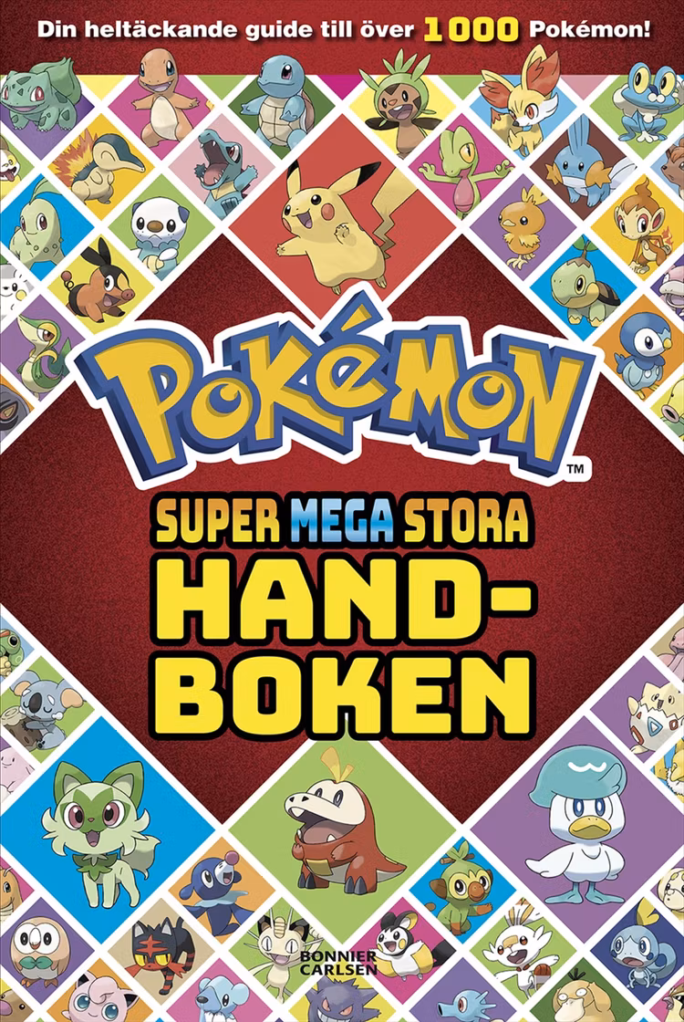 Pokémon: Supermegastora handboken - finns i Rutströms bokhandel