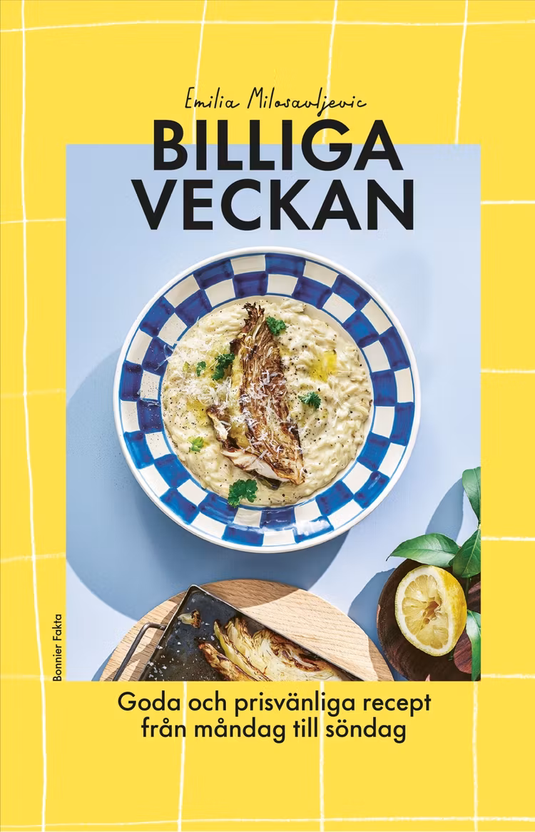 Billiga veckan - goda och prisvänliga recept från måndag till söndag - finns i Rutströms bokhandel