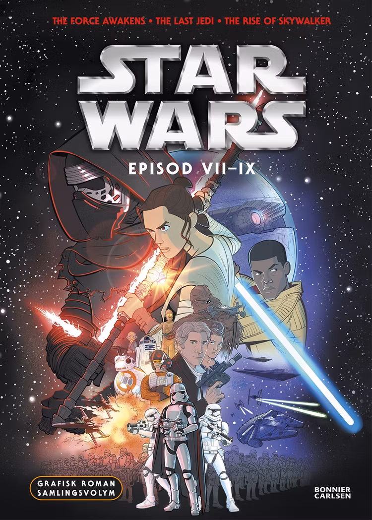 Star Wars. Episod VII-IX grafisk roman - finns i Rutströms bokhandel