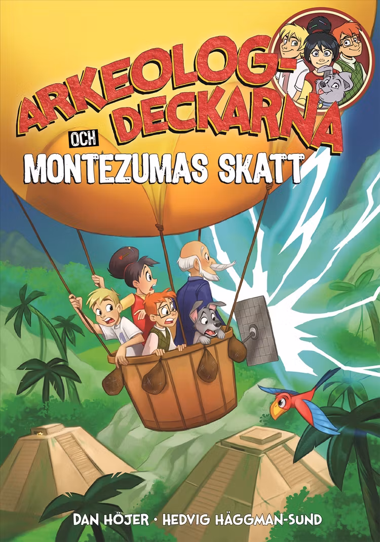 Arkeologdeckarna och Montezumas skatt - finns i Rutströms bokhandel