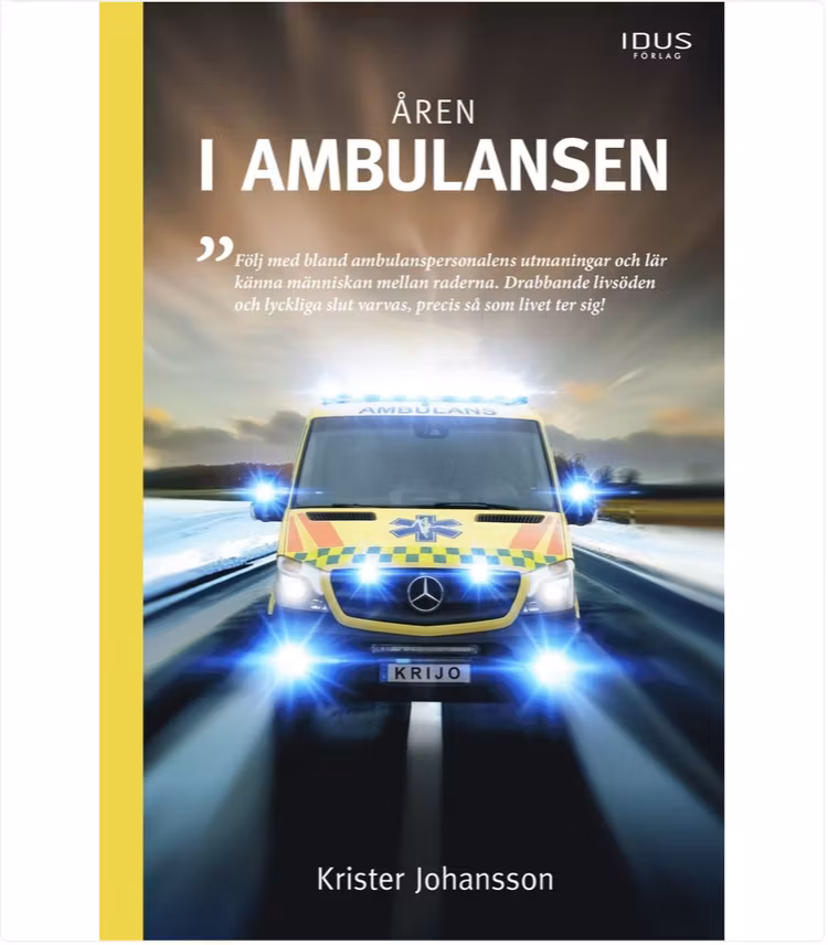 Åren i ambulansen - finns i Rutströms bokhandel