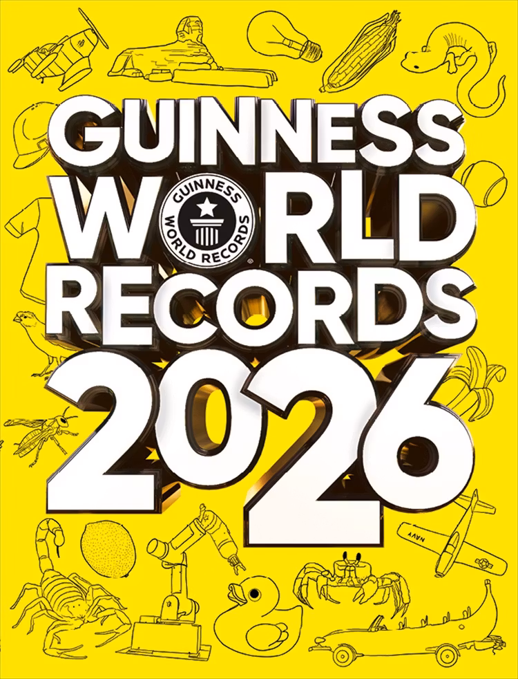 Guinness World Records 2026 - finns i Rutströms bokhandel