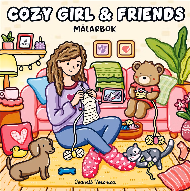 Cozy Girl & Friends - finns i Rutströms bokhandel