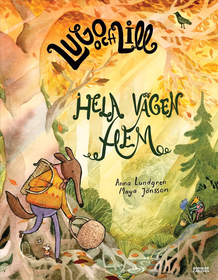 Lugo och Lill. Hela vägen hem - finns i Rutströms bokhandel