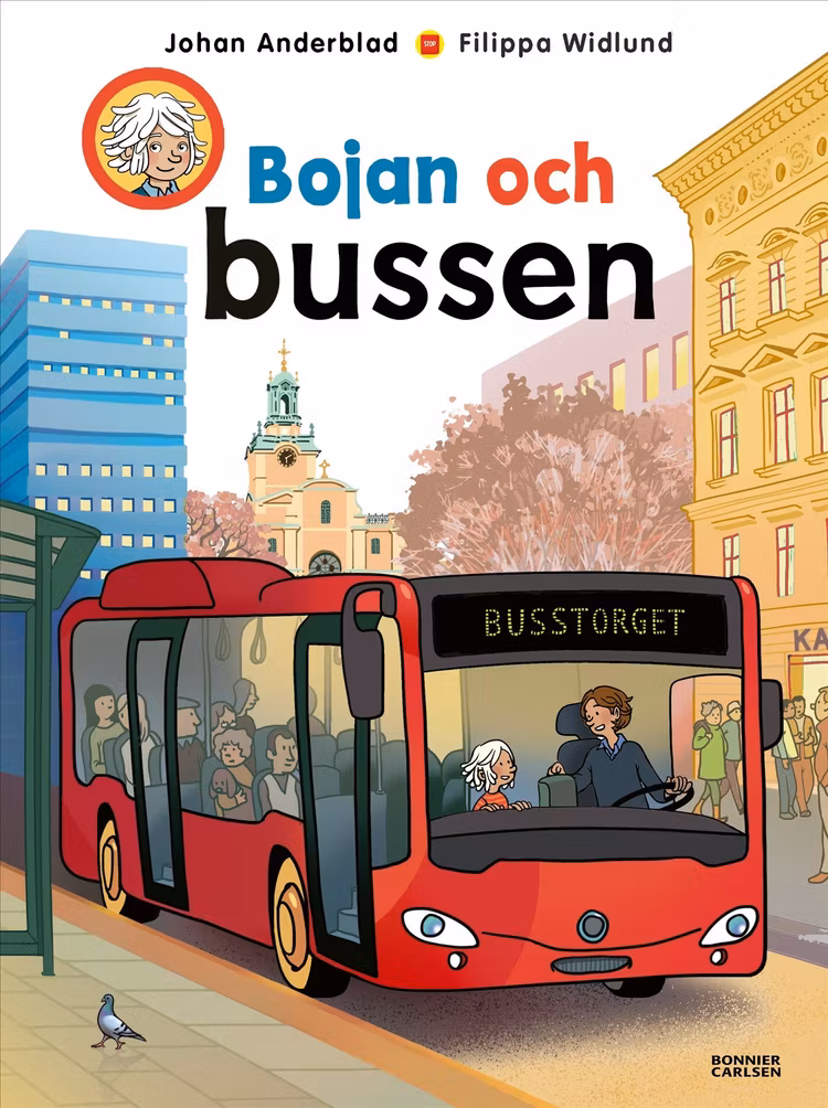 Bojan och bussen - finns i Rutströms bokhandel