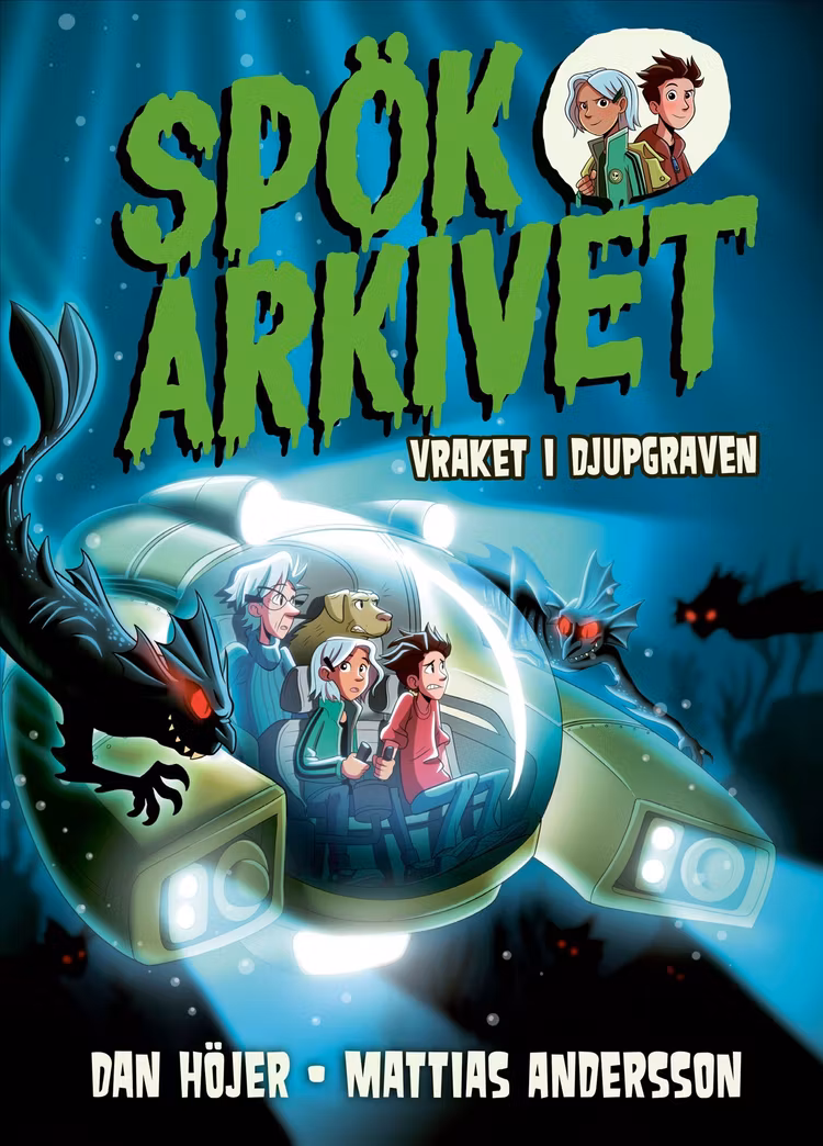 Spökarkivet – Vraket i djupgraven - finns i Rutströms bokhandel