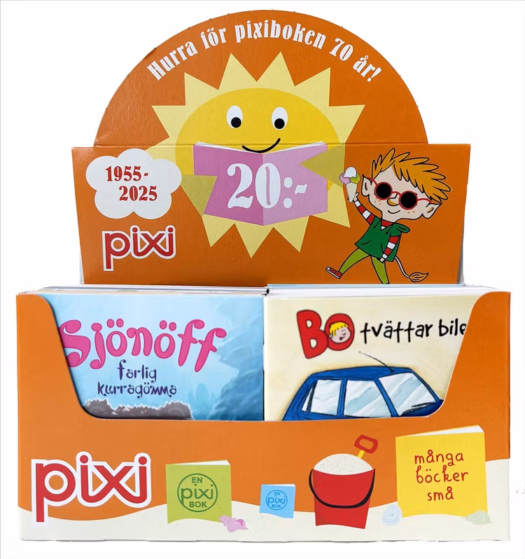 Pixi säljförpackning 268 - finns i Rutströms bokhandel