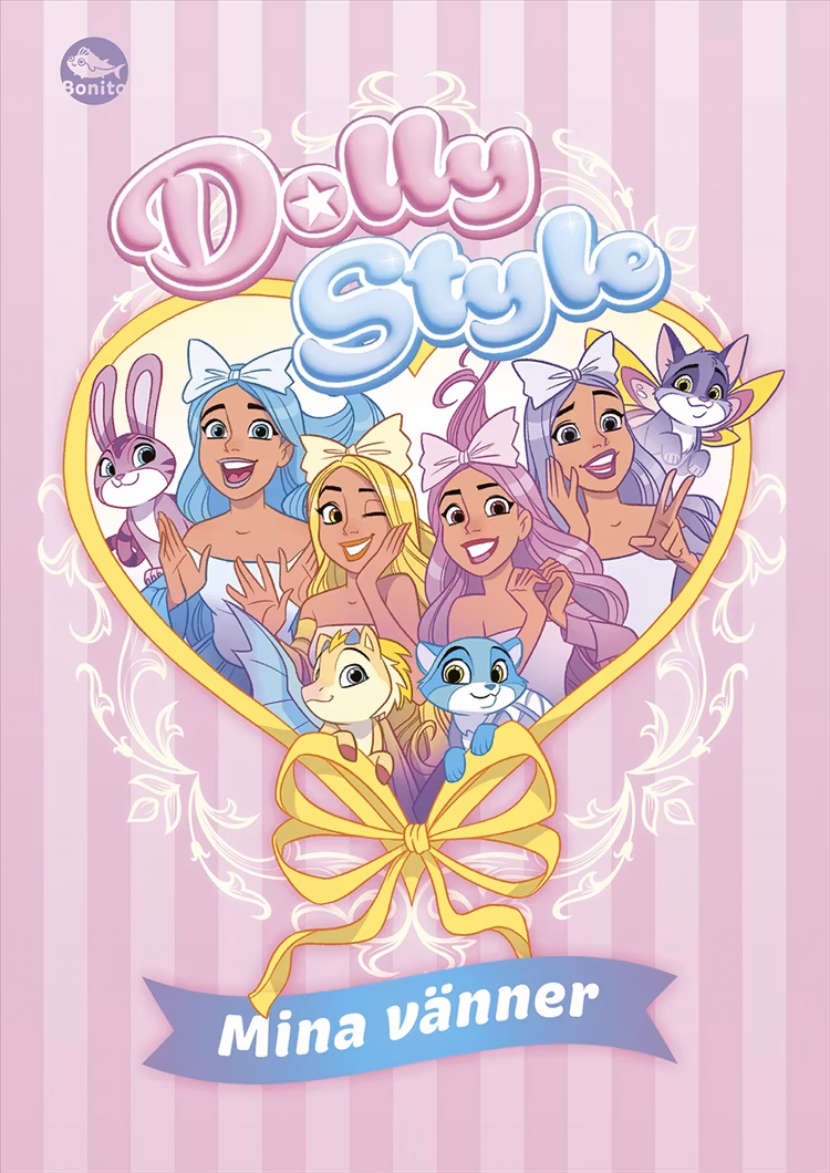 Dolly Style: Mina vänner-bok - finns i Rutströms bokhandel