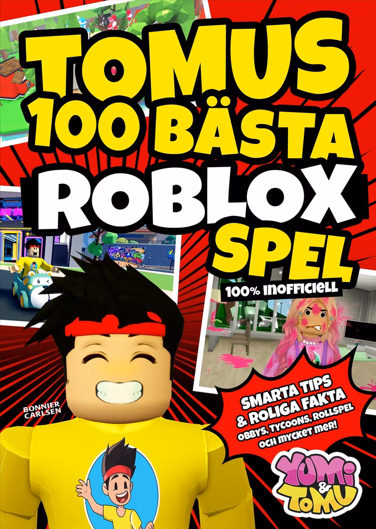 Tomus 100 bästa Robloxspel - finns i Rutströms bokhandel