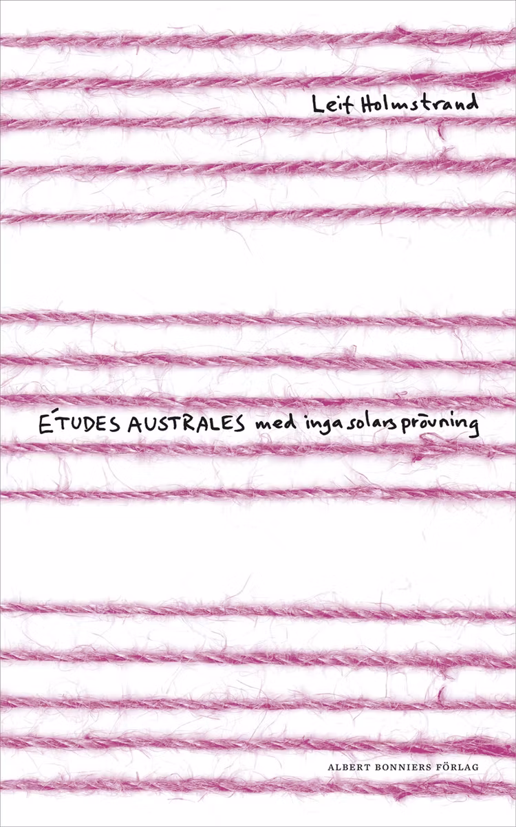 ÉTUDES AUSTRALES med inga solars prövning - finns i Rutströms bokhandel
