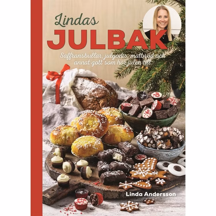 Lindas julbak - finns i Rutströms bokhandel