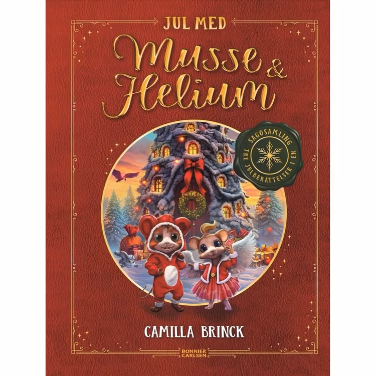Jul med Musse & Helium - finns i Rutströms bokhandel