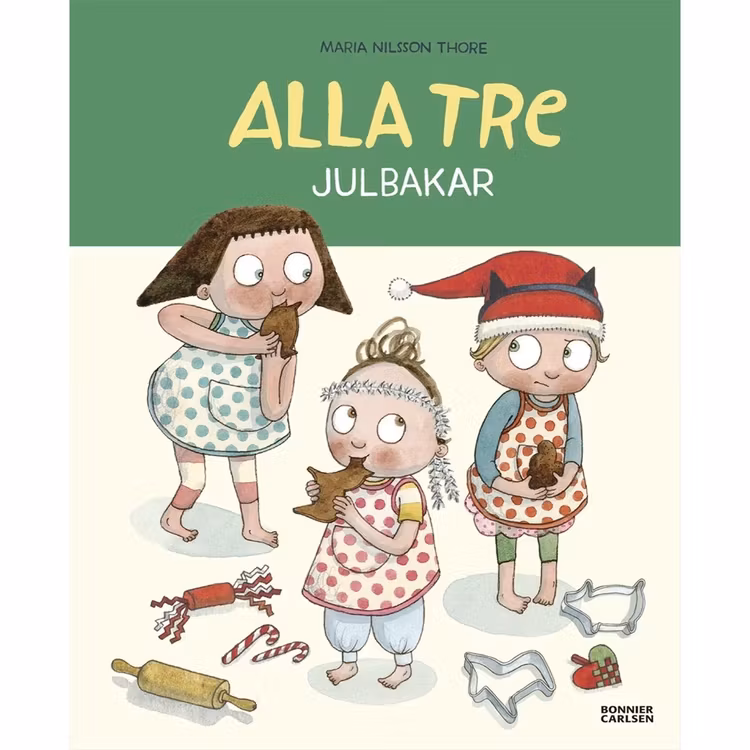 Alla tre julbakar - finns i Rutströms bokhandel