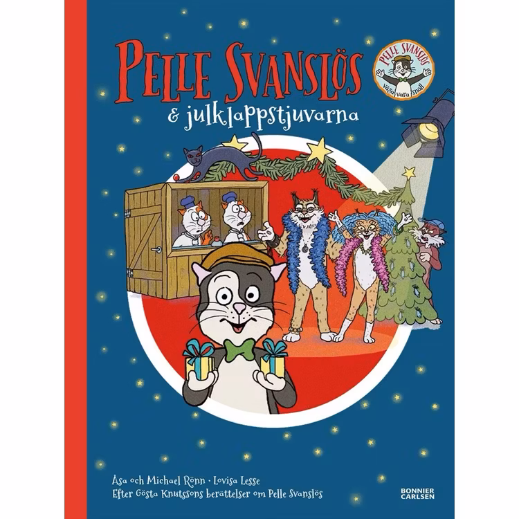 Pelle Svanslös och julklappstjuvarna - finns i Rutströms bokhandel