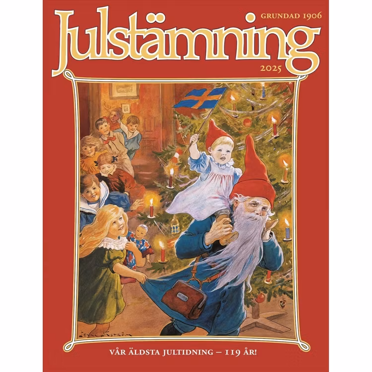 Julstämning 2025 - finns i Rutströms bokhandel