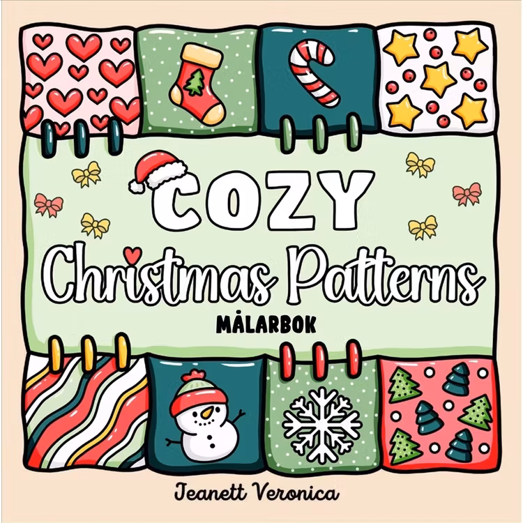 Cozy Christmas Patterns - finns i Rutströms bokhandel