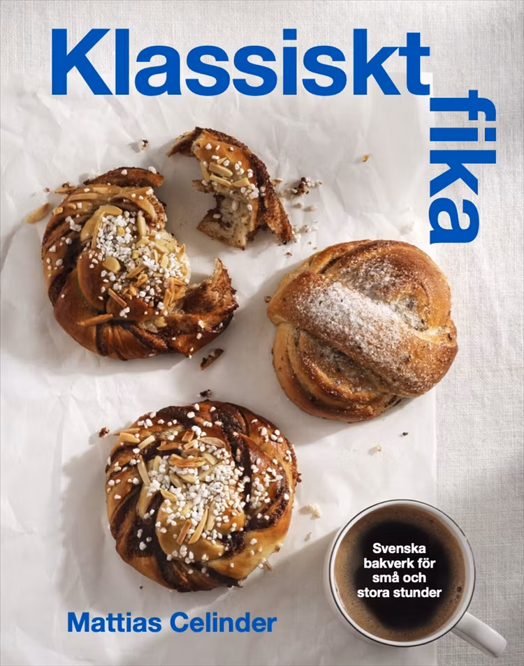 Klassiskt fika - finns i Rutströms bokhandel