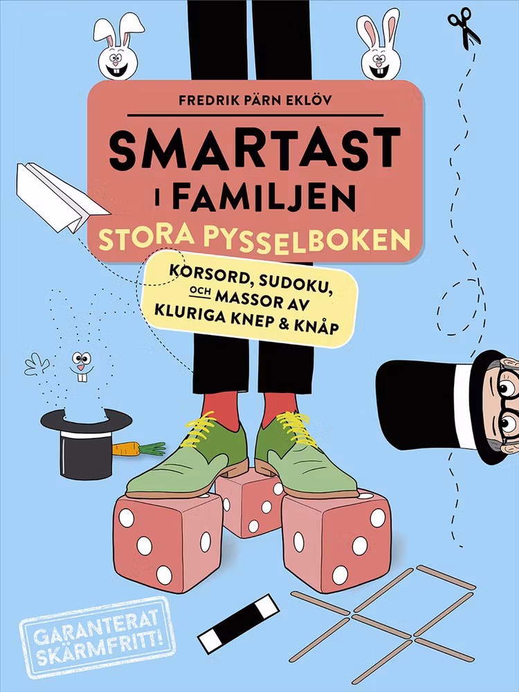Smartast i familjen – Stora pysselboken - finns i Rutströms bokhandel
