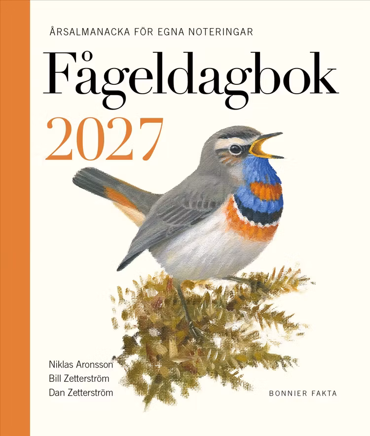 Fågeldagbok 2027 - finns i Rutströms bokhandel