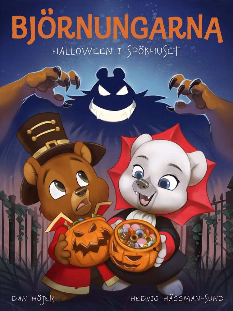Björnungarna: Halloween i spökhuset - finns i Rutströms bokhandel