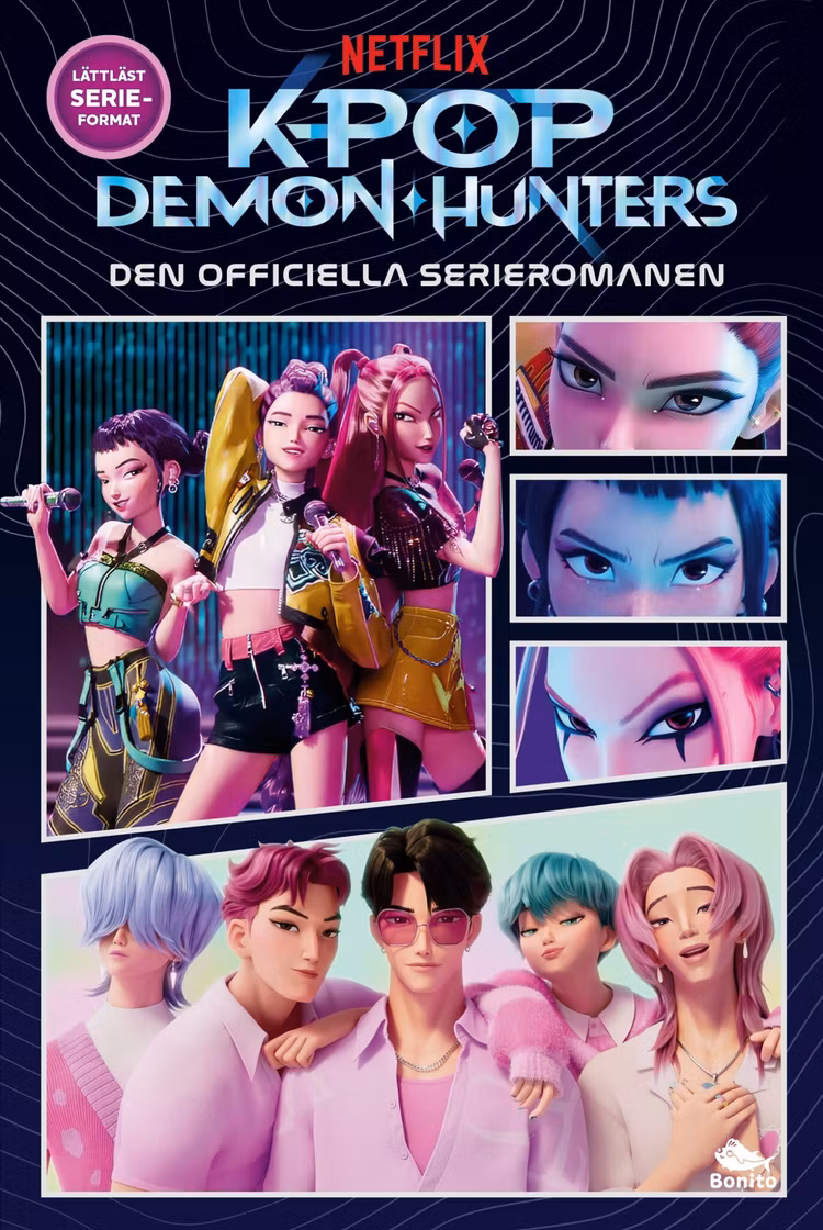 KPop Demon Hunters: Den officiella serieromanen - finns i Rutströms bokhandel
