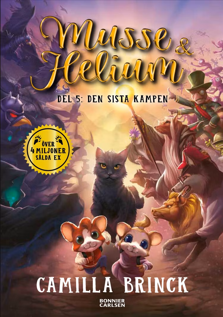 Musse & Helium. Den sista kampen - finns i Rutströms bokhandel