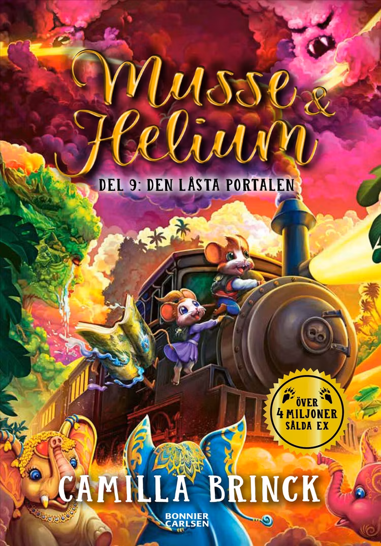 Musse & Helium. Den låsta portalen - finns i Rutströms bokhandel