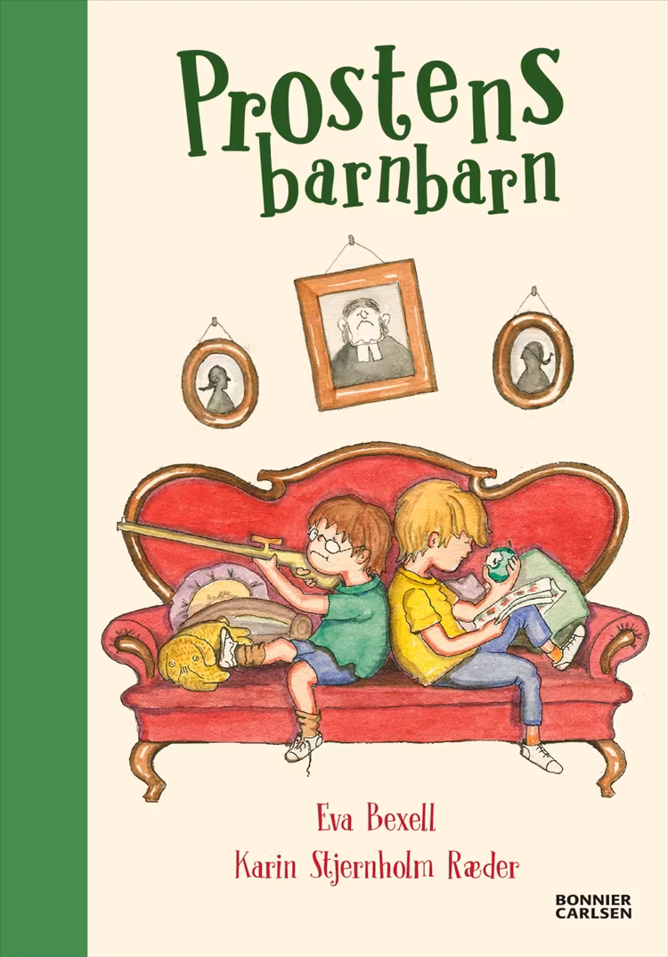 Prostens barnbarn - finns i Rutströms bokhandel