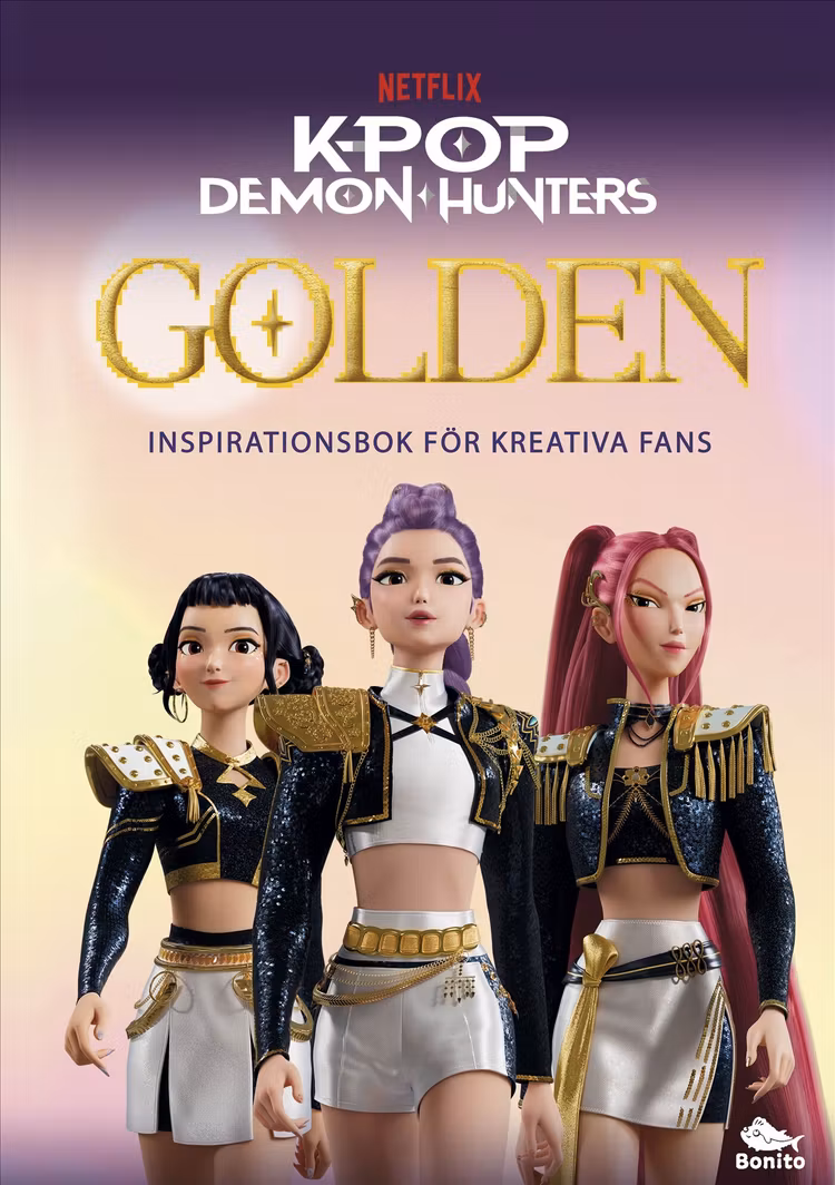 KPop Demon Hunters: Golden - Inspirationsbok för kreativa fans - finns i Rutströms bokhandel