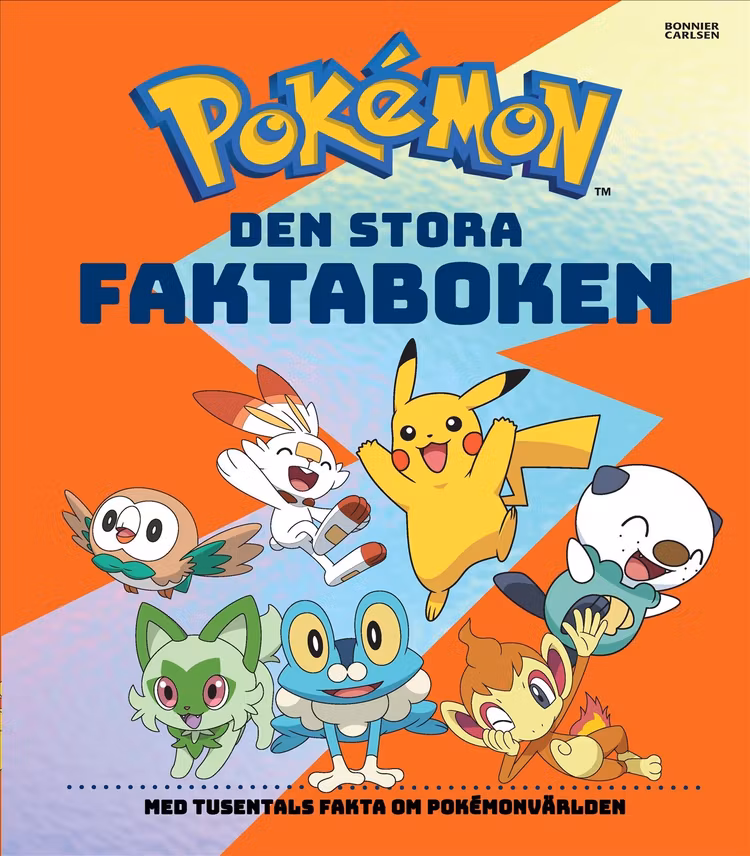 Pokémon. Den stora faktaboken - finns i Rutströms bokhandel