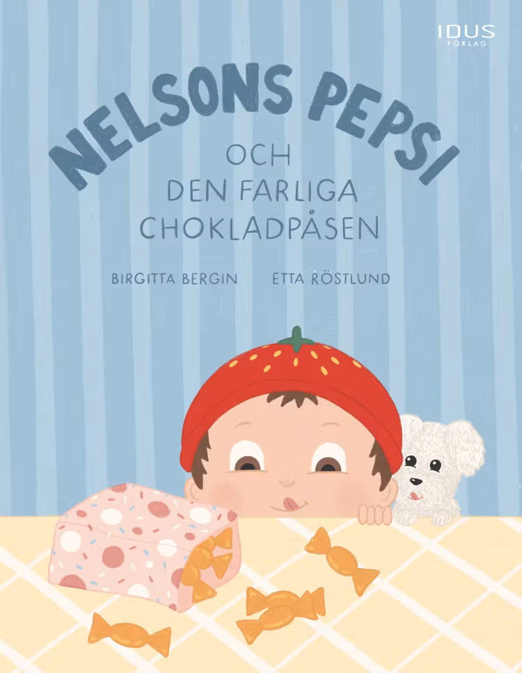 Nelsons Pepsi och den farliga chokladpåsen - finns i Rutströms bokhandel