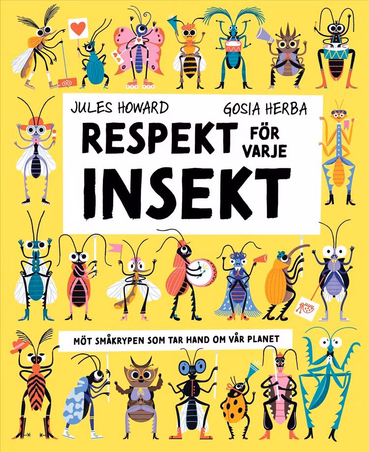 Respekt för varje insekt - finns i Rutströms bokhandel