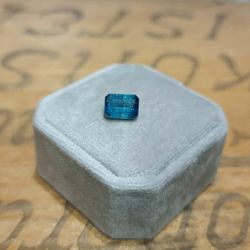 Blå turmalin 8,8x6,3mm