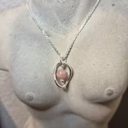Halsband Gaudium med månadssten - Berlock
