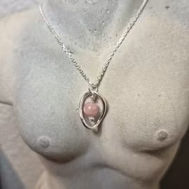 Halsband Gaudium med månadssten - Berlock