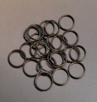 Dubbla motringar 10x2mm rostfritt stål 20stk