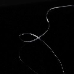 Elastisk rund tråd 0,4mm