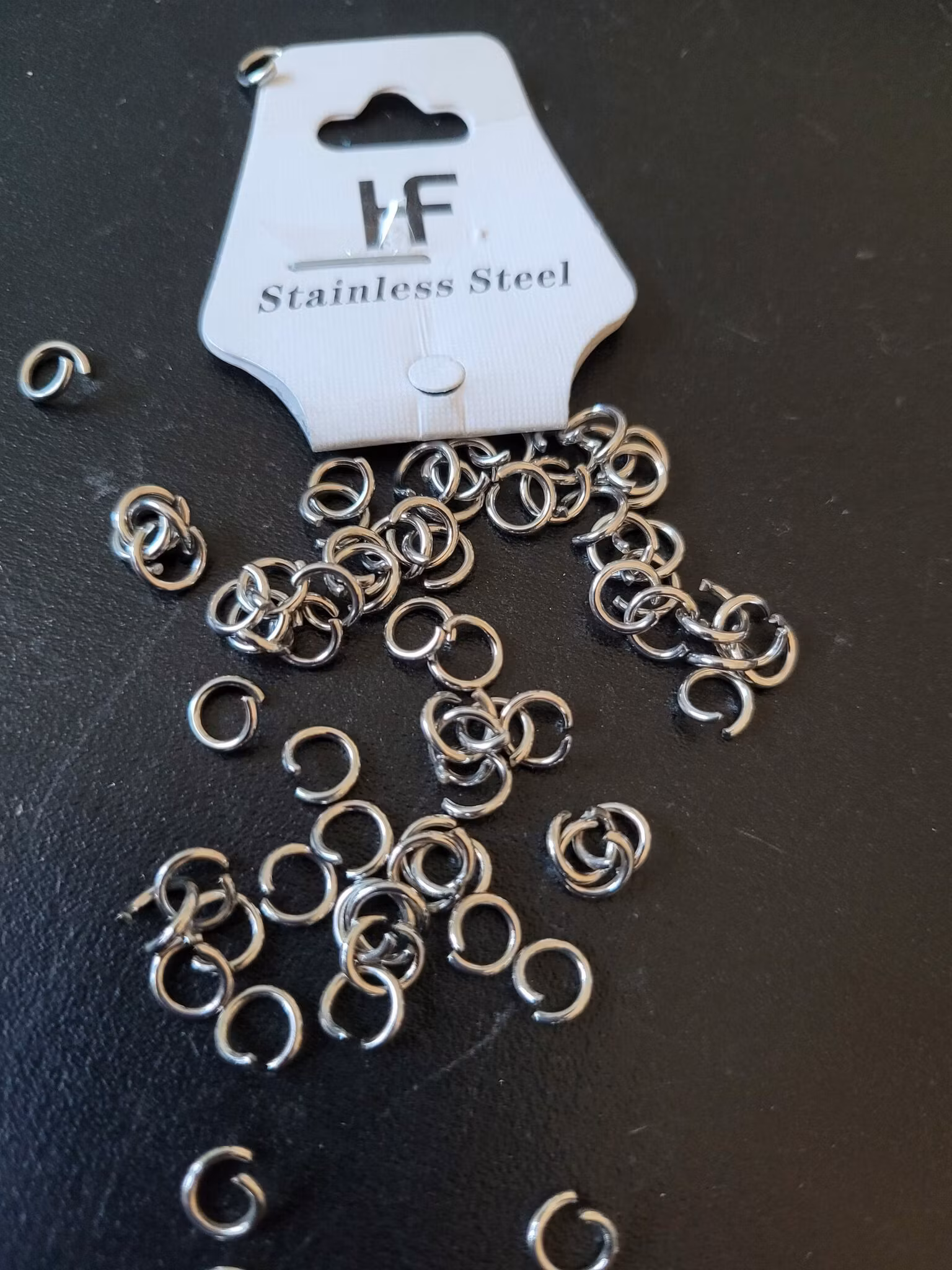 1998 Bindringar rostfritt stål 4x1mm 100 stk