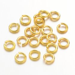 2005 Bindringar mässing 6x1mm ca 90stk