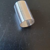 2372 Memory wire silver glasmarkör, ring 50 varv