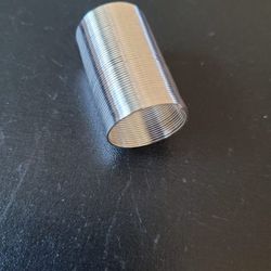 2372 Memory wire silver glasmarkör, ring 50 varv