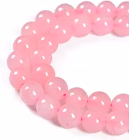 3509 naturlig Rosenkvarts 6mm