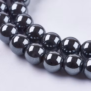 4017 Hematit syntetisk omagnetisk grad AB 4,5mm