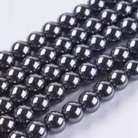 4017 Hematit syntetisk omagnetisk grad AB 4,5mm
