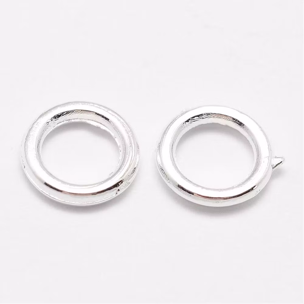 4035 Bindring silver HEL 5x1mm 50stk