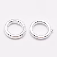 4035 Bindring silver HEL 5x1mm 50stk