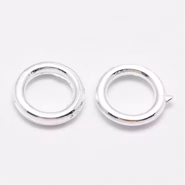 4035 Bindring silver HEL 5x1mm 50stk