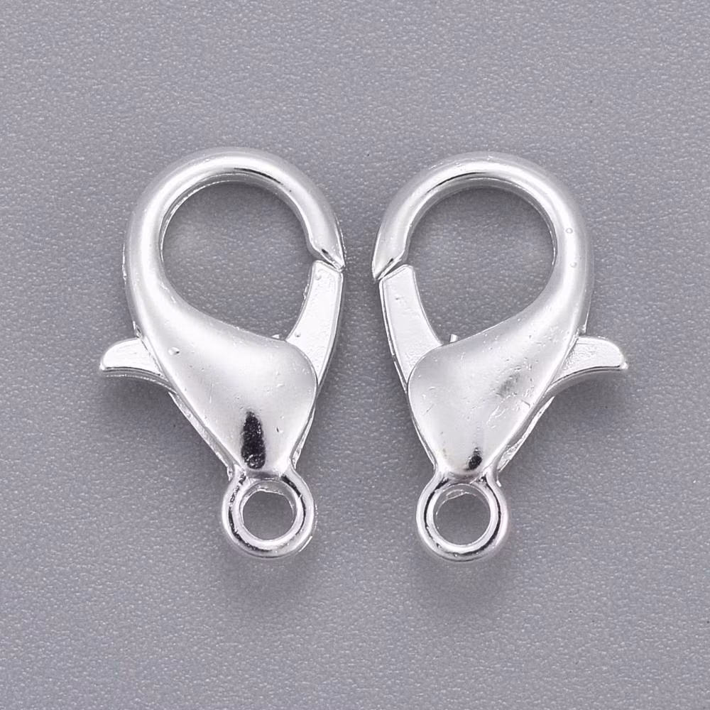 4048 Klolås silver 14x8mm 20gram