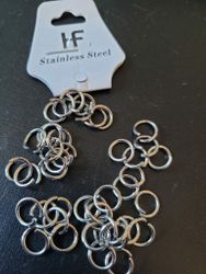 358 Bindringar 10mm rostfritt stål 100 stk