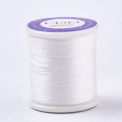 1855 Pärltråd nylon 50m/rulle vit